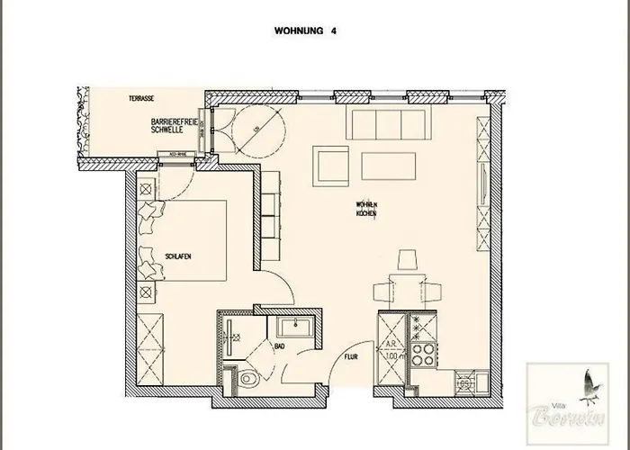 Villa-borwin-apartment-4 Apartamento *